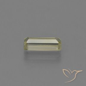 Diásporo con Cambio de Color Amarillo medio natural de 1.18 ct, Corte Baguette, VS