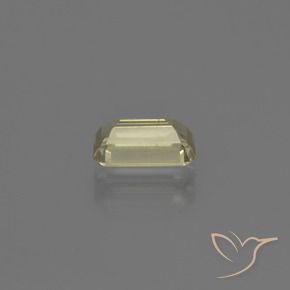 Diásporo con Cambio de Color Amarillo cálido natural de 0.68 ct, Corte Octágono / Esmeralda, VS-SI