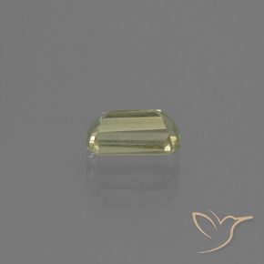 Diásporo con Cambio de Color Amarillo amarronado natural de 0.79 ct, Corte Octágono / Esmeralda, VS-SI