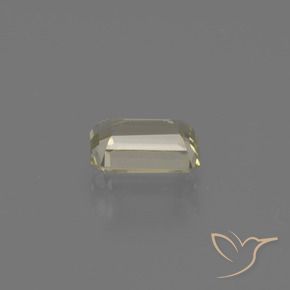 Diásporo con Cambio de Color Amarillo medio natural de 0.82 ct, Corte Octágono / Esmeralda, VVS-VS
