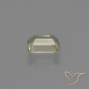 Diásporo con Cambio de Color Amarillo pálido natural de 0.82 ct, Corte Octágono / Esmeralda, VS