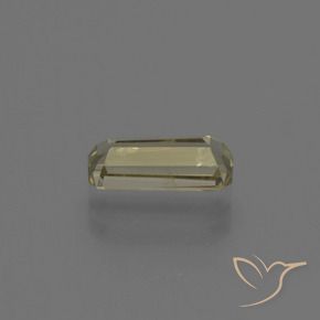 Diásporo con Cambio de Color Amarillo claro natural de 0.95 ct, Corte Octágono / Esmeralda, VS-SI