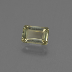 Diasporo con cambio de color multicolor natural de 0,63 ct, corte esmeralda, VVS-VS