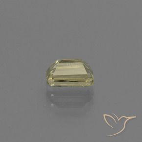Diásporo con Cambio de Color Amarillo claro natural de 0.91 ct, Corte Octágono / Esmeralda, VS
