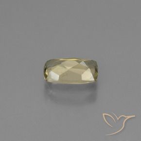 Diásporo con Cambio de Color Amarillo medio natural de 0.82 ct, Forma Cojín, VS