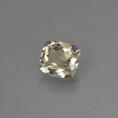 Diásporo con Cambio de Color Amarillo dorado muy claro natural de 0.86 ct, Corte Cojín, VS