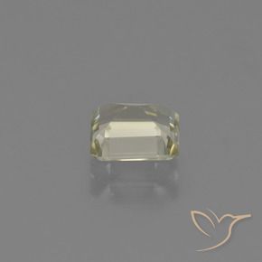 Diásporo con Cambio de Color Amarillo muy claro natural de 0.89 ct, Corte Octágono / Esmeralda, VS