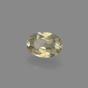 Diásporo con Cambio de Color Amarillo amarronado natural de 0.73 ct, Corte Óvalo, VVS-VS