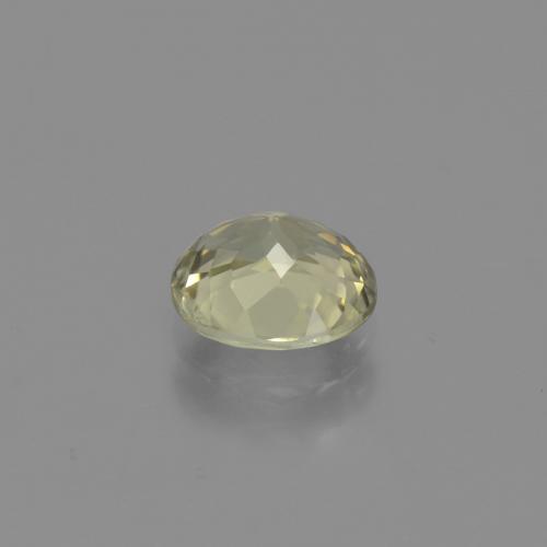 Diásporo con Cambio de Color Amarillo muy claro natural de 0.85 ct, Corte Óvalo, VS