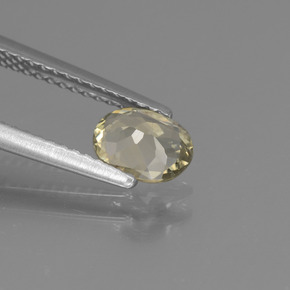 Diasporo con cambio de color multicolor natural de 0,65 ct, corte óvalo, VVS-VS