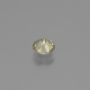 Diásporo con Cambio de Color Verde/rosado natural de 0.53 ct, Corte Redondo, VS