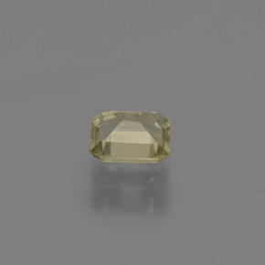 Diásporo con Cambio de Color Amarillo muy claro natural de 0.72 ct, corte esmeralda, VVS-VS