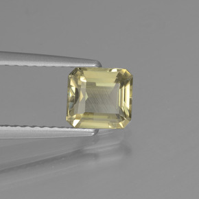 Diasporo con cambio de color cambio de color natural de 0,99 ct, corte esmeralda, VVS-VS