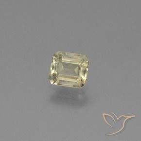 Diásporo con Cambio de Color Amarillo cálido natural de 0.80 ct, Corte Octágono / Esmeralda, VVS-VS