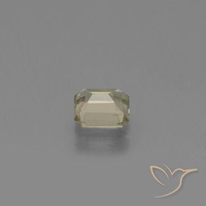 Diásporo con Cambio de Color Amarillo cálido natural de 0.80 ct, Corte Octágono / Esmeralda, VVS-VS