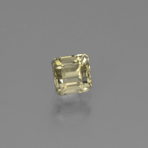 Diasporo con cambio de color multicolor natural de 0,71 ct, corte esmeralda, VS