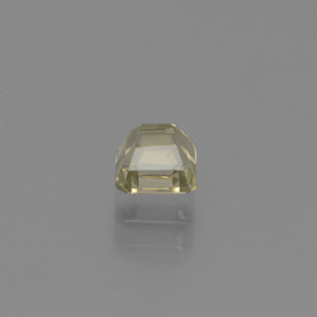 Diasporo con cambio de color multicolor natural de 0,71 ct, corte esmeralda, VS