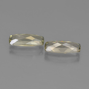 Gemas de diasporo con cambio de color amarillo natural de 2,61 ct, corte cojín, VVS