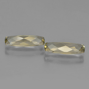 Gemas de diasporo con cambio de color amarillo natural de 2,78 ct, corte cojín, VVS