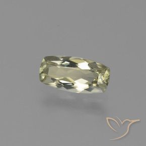 Diásporo con Cambio de Color Amarillo muy claro natural de 1.08 ct, Forma Cojín, VVS