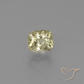 Diásporo con Cambio de Color Beige amarillo natural de 0.85 ct, Forma Cojín, VS
