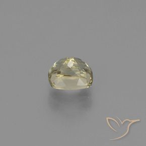 Diásporo con Cambio de Color Beige amarillo natural de 0.85 ct, Forma Cojín, VS