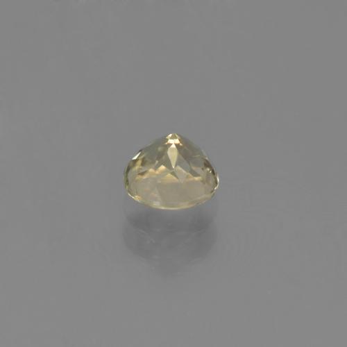 Diásporo con Cambio de Color Amarillo muy claro natural de 0.68 ct, Corte Redondo, VS
