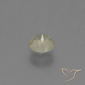 Diásporo con Cambio de Color Amarillo claro natural de 0.50 ct, Redondo, VS
