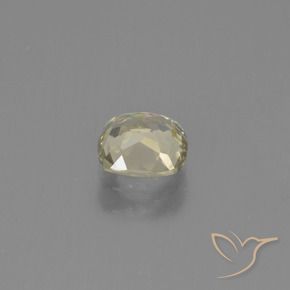 Diásporo con Cambio de Color Amarillo muy claro natural de 0.81 ct, Forma Cojín, VVS-VS