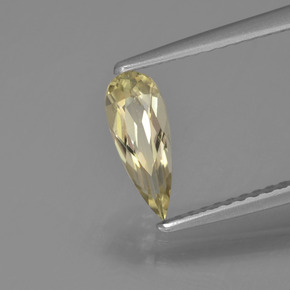 Diásporo con Cambio de Color Amarillo cálido natural de 0.58 ct, En forma de pera, VVS-VS