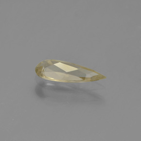 Diásporo con Cambio de Color Amarillo cálido natural de 0.58 ct, En forma de pera, VVS-VS
