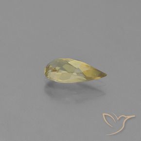 Diásporo con Cambio de Color Amarillo cálido natural de 1.08 ct, En forma de pera, VVS-VS