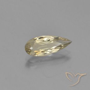 Diásporo con Cambio de Color Amarillo terroso natural de 1.40 ct, En forma de pera, VVS-VS