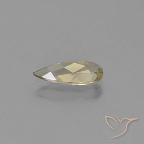 Diásporo con Cambio de Color Amarillo cálido natural de 1.15 ct, En forma de pera, VVS-VS