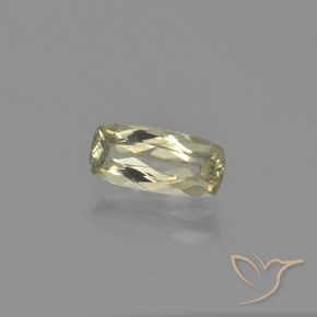 Diásporo con Cambio de Color Amarillo claro natural de 1.01 ct, Forma Cojín, VVS