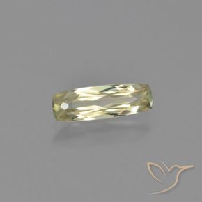 Diásporo con Cambio de Color Amarillo muy claro natural de 1.10 ct, Forma Cojín, VVS