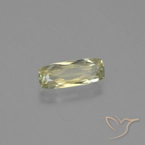 Diásporo con Cambio de Color Amarillo dorado muy claro natural de 1.07 ct, Forma Cojín, VVS