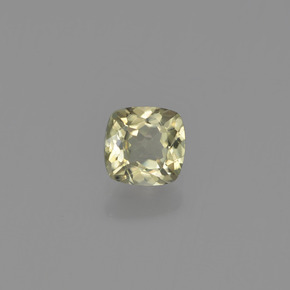 Diasporo con cambio de color cambio de color natural de 0,59 ct, corte cojín, VS