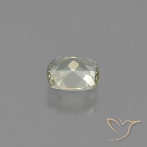 Diásporo con Cambio de Color Beige amarillo natural de 0.75 ct, Forma Cojín, VS
