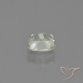 Diásporo con Cambio de Color Amarillo claro natural de 0.68 ct, Forma Cojín, VS