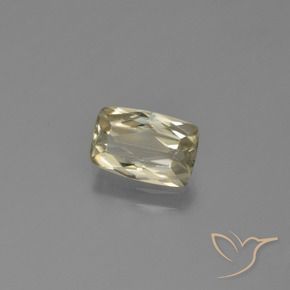 Diásporo con Cambio de Color Amarillo claro natural de 1.16 ct, Forma Cojín, VVS-VS
