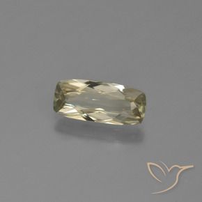 Diásporo con Cambio de Color Amarillo claro natural de 1.01 ct, Forma Cojín, VVS-VS