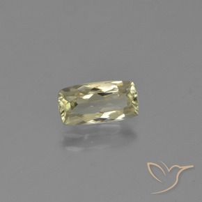 Diásporo con Cambio de Color Amarillo claro natural de 1.21 ct, Forma Cojín, VS