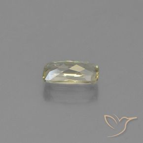 Diásporo con Cambio de Color Amarillo claro natural de 1.21 ct, Forma Cojín, VS