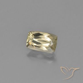 Diásporo con Cambio de Color Amarillo claro natural de 1.38 ct, Forma Cojín, VS