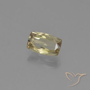 Diásporo con Cambio de Color Amarillo cálido natural de 1.38 ct, Forma Cojín, VS