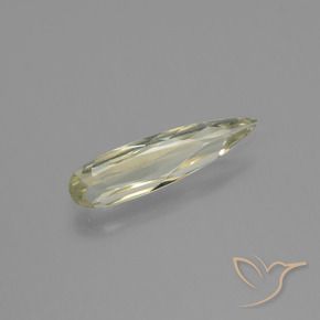 Diasporo con cambio de color amarillo natural de 0,54 ct, en forma de pera, VVS-VS