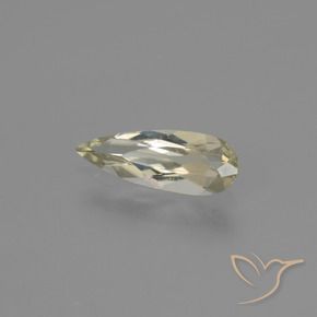 Diásporo con Cambio de Color Amarillo muy claro natural de 0.70 ct, En forma de pera, VVS-VS