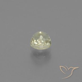 Diásporo con Cambio de Color Amarillo claro natural de 0.66 ct, Corte Redondo, VS
