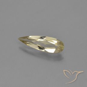 Diásporo con Cambio de Color Amarillo cálido natural de 0.84 ct, En forma de pera, VVS-VS